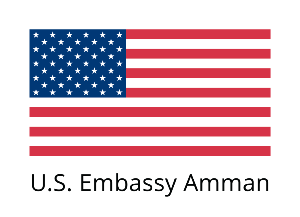 USA Amman Flag Logo